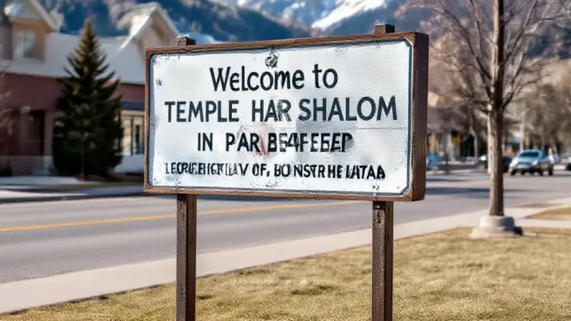 Northern Utah: Park City Synagogue Vandalized Before Yom