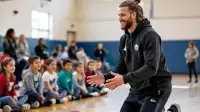 Jazz Star Lauri Markkanen Hosts Youth Basketball Camp