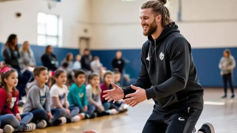 Jazz Star Lauri Markkanen Hosts Youth Basketball Camp