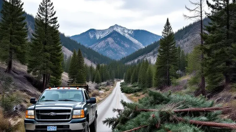 Northern Utah: Rare Mountain Tornado Survivor Near