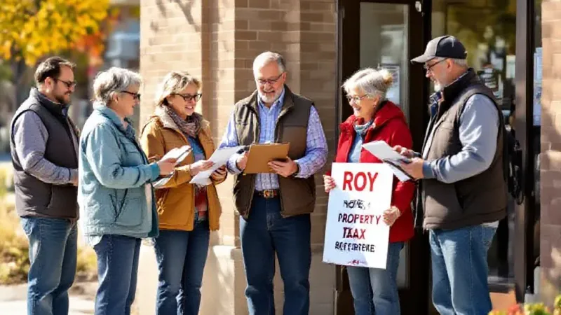 Weber County: Roy Residents Seek Referendum on 34% Tax