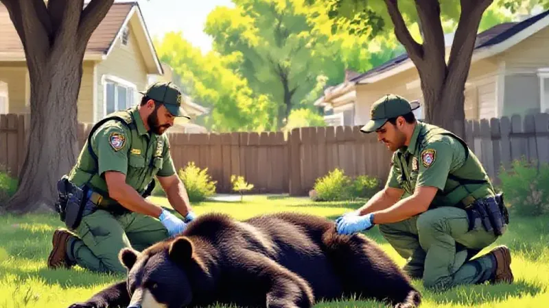Northern Utah Bear Sightings Rise: SLC Bear Tranquilized