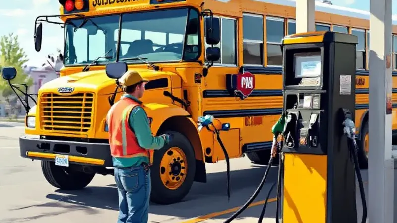 Weber County: Diesel Prices Strain School District & UTA