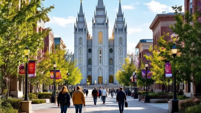 Northern Utah: Temple Square Reopens After 7-Year Reno