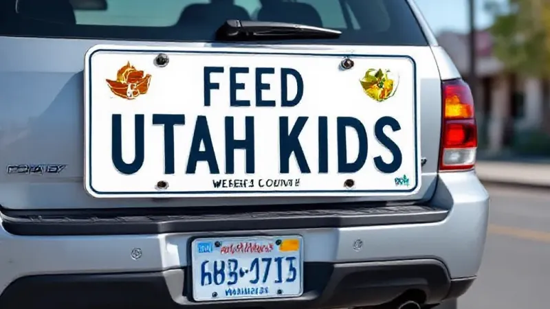 Ogden: New Plate Fights Student Lunch Debt