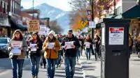 Northern Utah: SLC Protestors Deliver Ballots in March